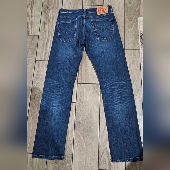 Mens Levi Strauss 513 Slim Straight 30x32 Pant Jean Lot (3) - Picture 11 of 13